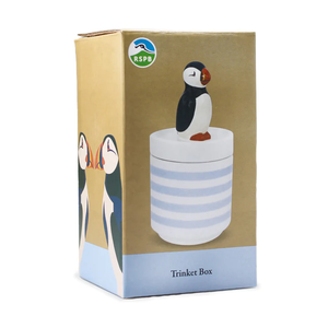 Halfmoonbay - Trinket Box | RSPB Trinket Box | Puffin