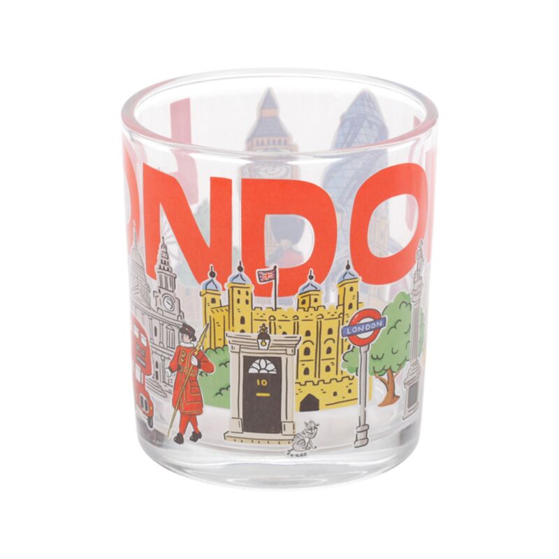 London Souvenir Set of 2 Glass Tumblers 250ml - image 4