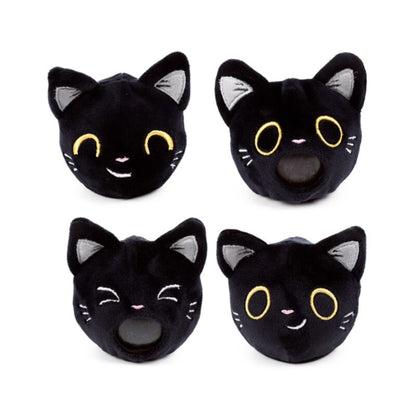 Queasy Squeezies Magic Fortune Teller Lucky the Black Cat Plush Squeezy Toy - image 3