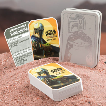 Paladone - Quiz Card | The Mandalorian Trivia Quiz Card