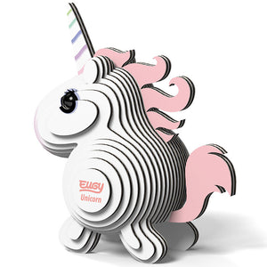 Eugy 3D Model Kit | Unicorn