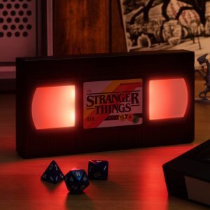Paladone - Logo Lights | Stranger Things VHS Tape Logo Light