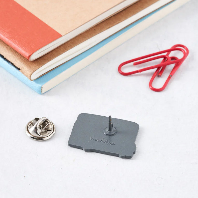 Victoria Eggs London Bus Enamel Pin