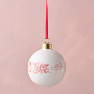 Queen Elizabeth II Commemorative Bauble