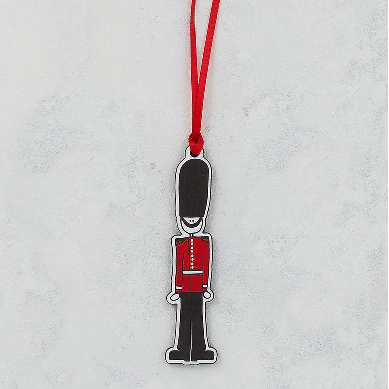 Wooden Decoration Soldier Queen's Guard London