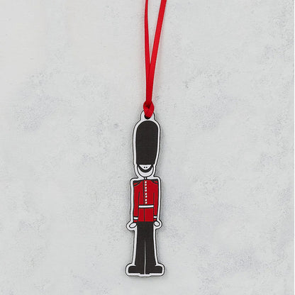 Wooden Decoration Soldier Queen's Guard London