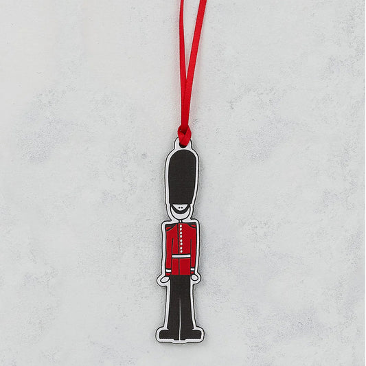 Wooden Decoration Soldier Queen's Guard London