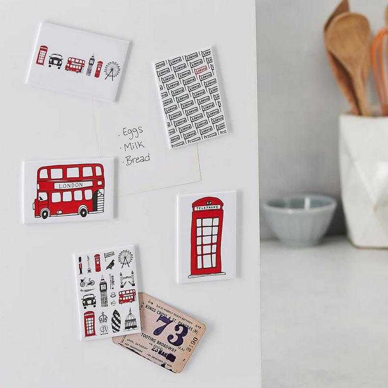 Victoria Eggs Telephone Box Magnet