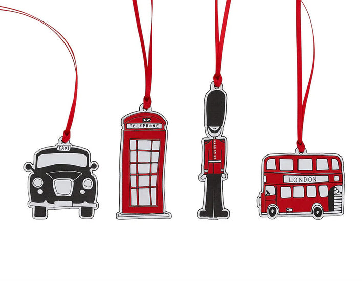 Telephone Box Wooden Decoration