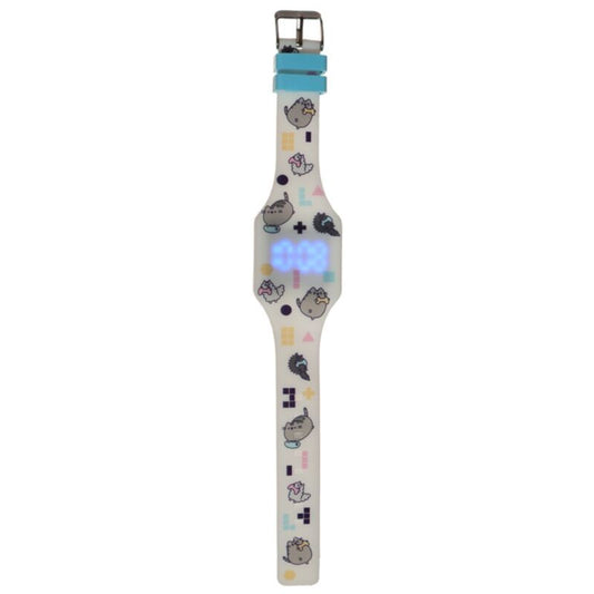 Pusheen Cat Gamer Girl Silicone Digital Watch - image 2