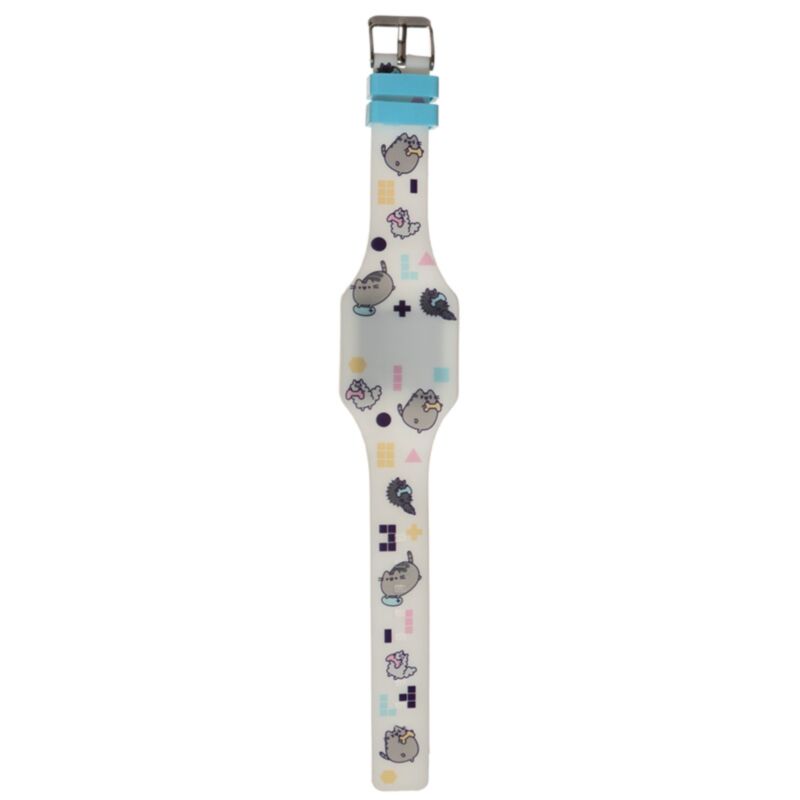 Pusheen Cat Gamer Girl Silicone Digital Watch - image 3