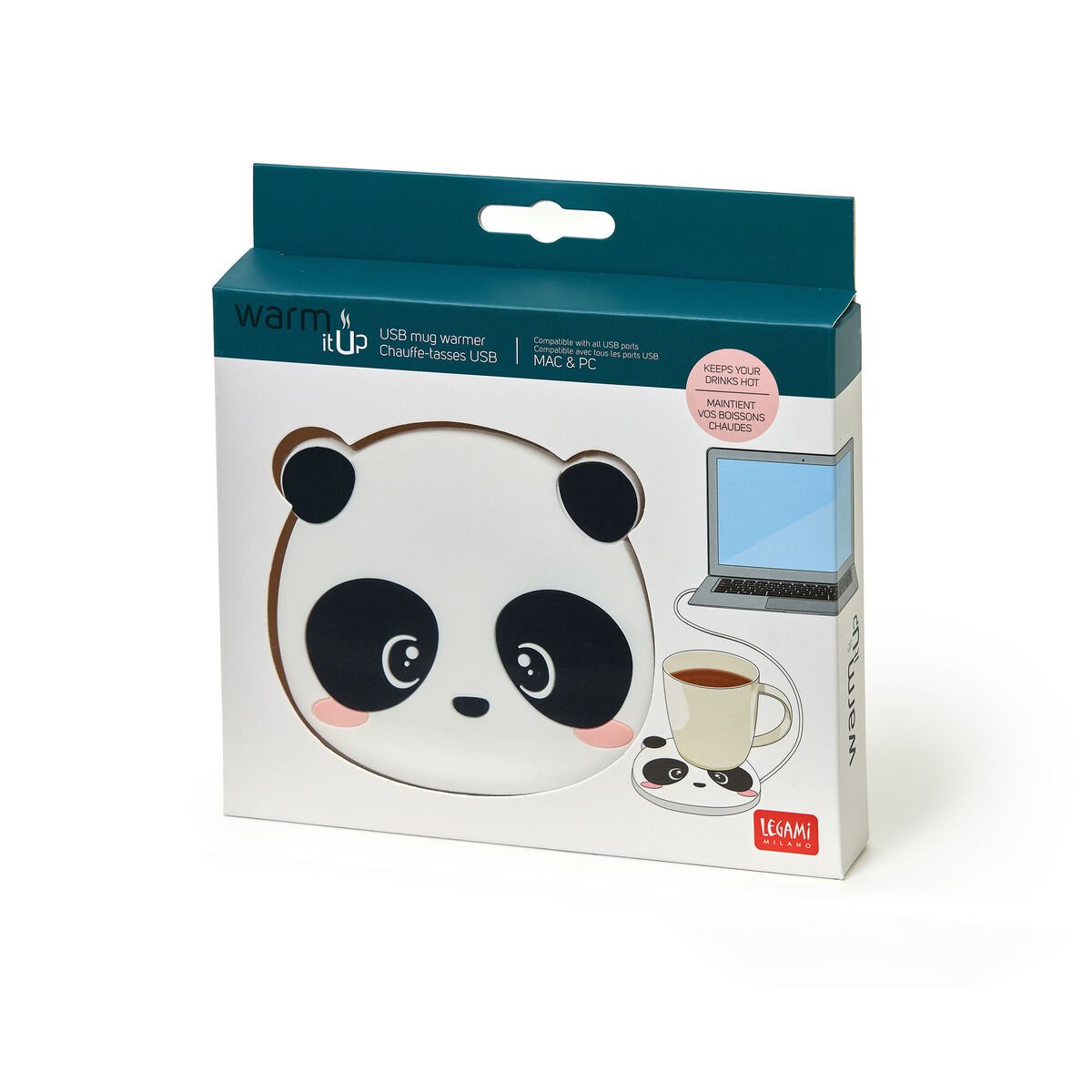 Legami - USB Mug Warmer - Panda - Warm It Up - Image 3