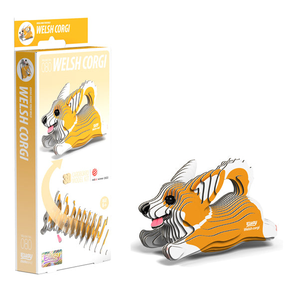 Eugy 3D Model Kit | Welsh Corgi