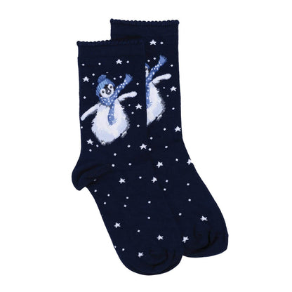 Christmas Bamboo Socks - Winter Wonderland - Penguin - Image 3
