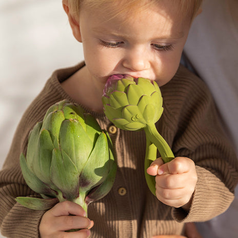 Oli & Carol - Baby Toy | Artichoke Rattle Toy