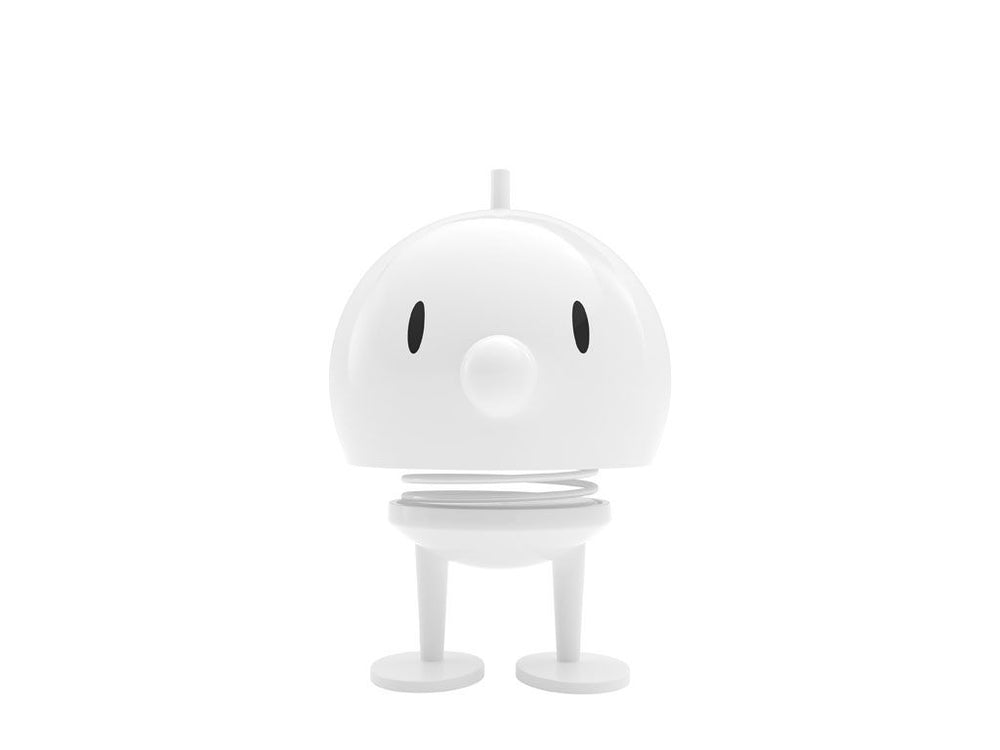 Desk Bumble Bouncy Figurine | Hoptimist Bumble L | White