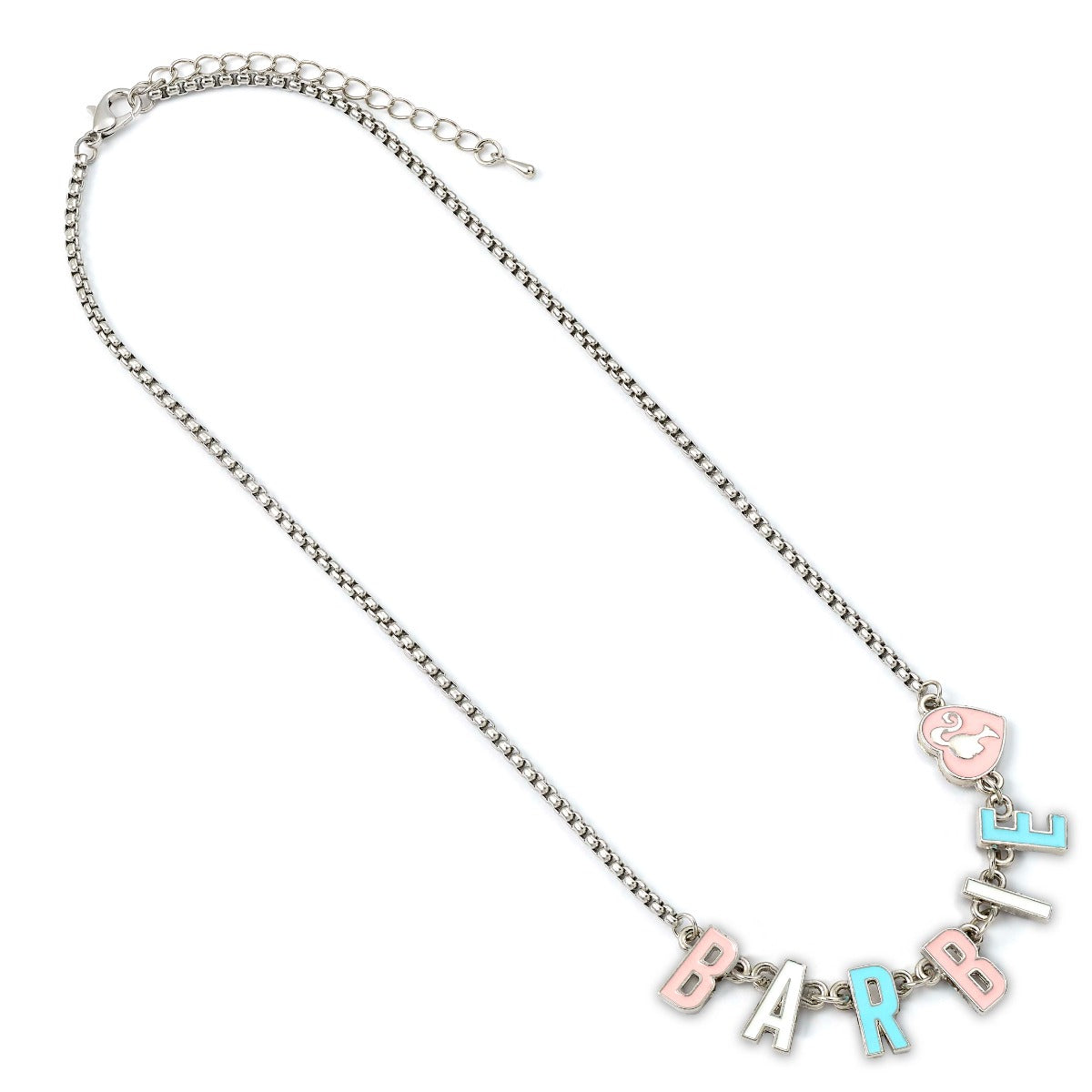 Barbie Enamel Letter Name Necklace - The Carat Shop