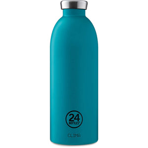24 Bottles - Insulated Water Bottle | Clima Bottle | Stone Atlantic Bay | 850ml