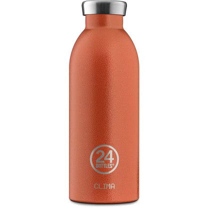 24 Bottles - Insulated Water Bottle | Clima Bottle | Sunset Orange | 500ml