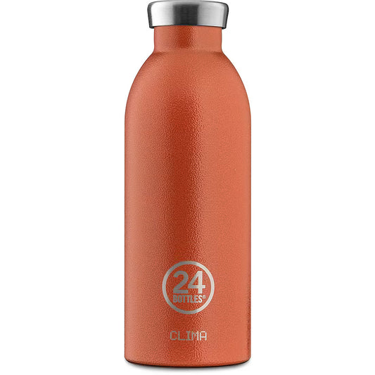 24 Bottles - Insulated Water Bottle | Clima Bottle | Sunset Orange | 500ml