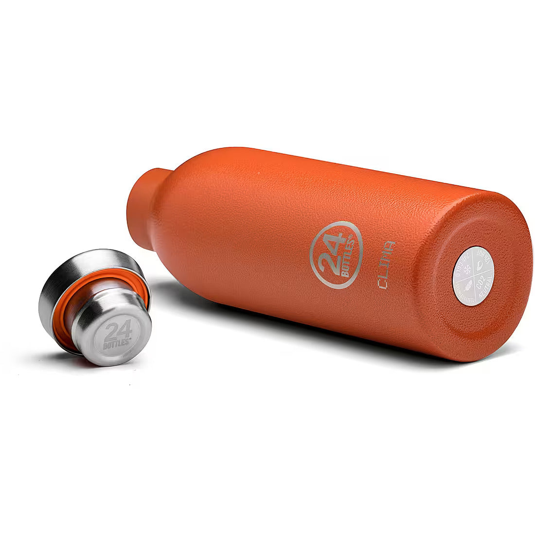 24 Bottles - Insulated Water Bottle | Clima Bottle | Sunset Orange | 500ml