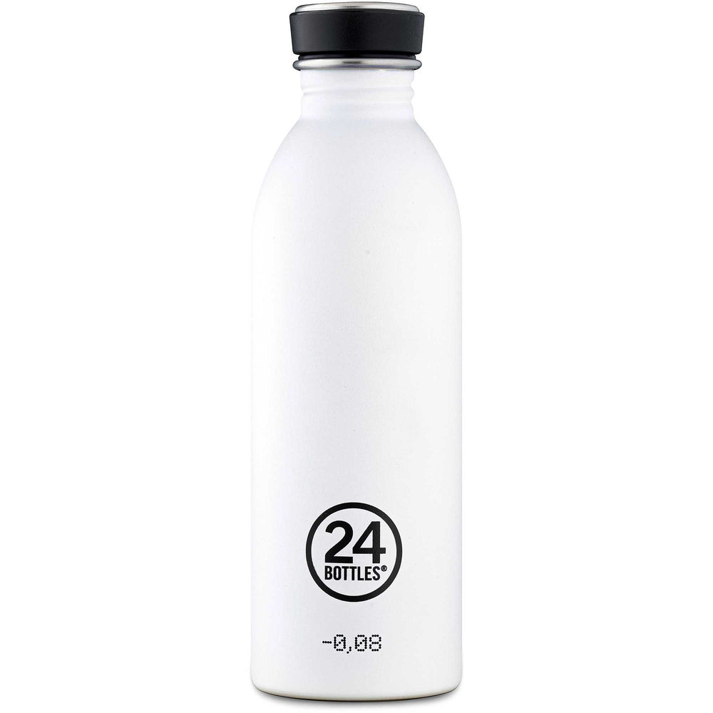 24 Bottles | Urban Water Bottle | Ice White - 500ml