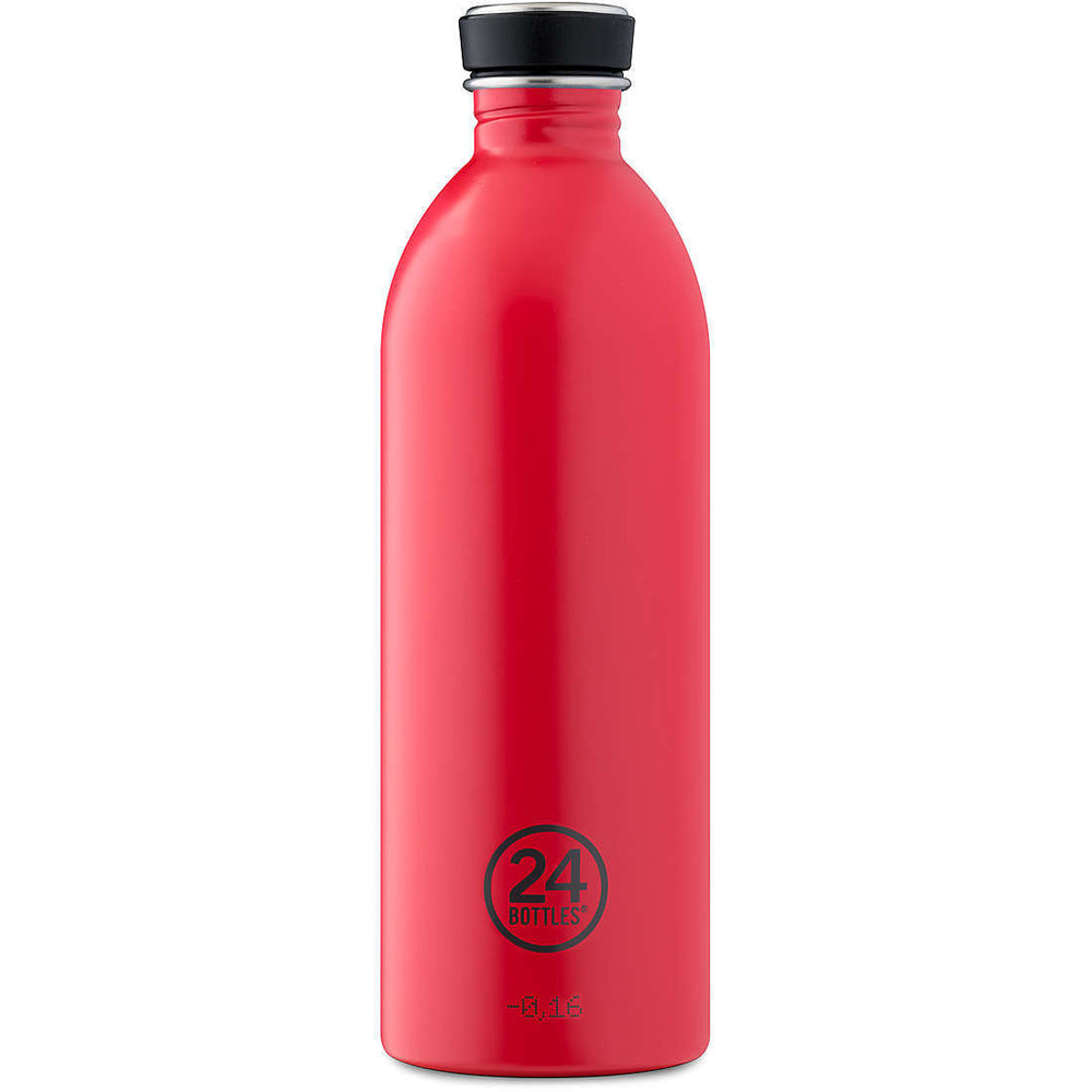 24 Bottles - Water Bottle | Urban Bottle | Hot Red | 1000ml