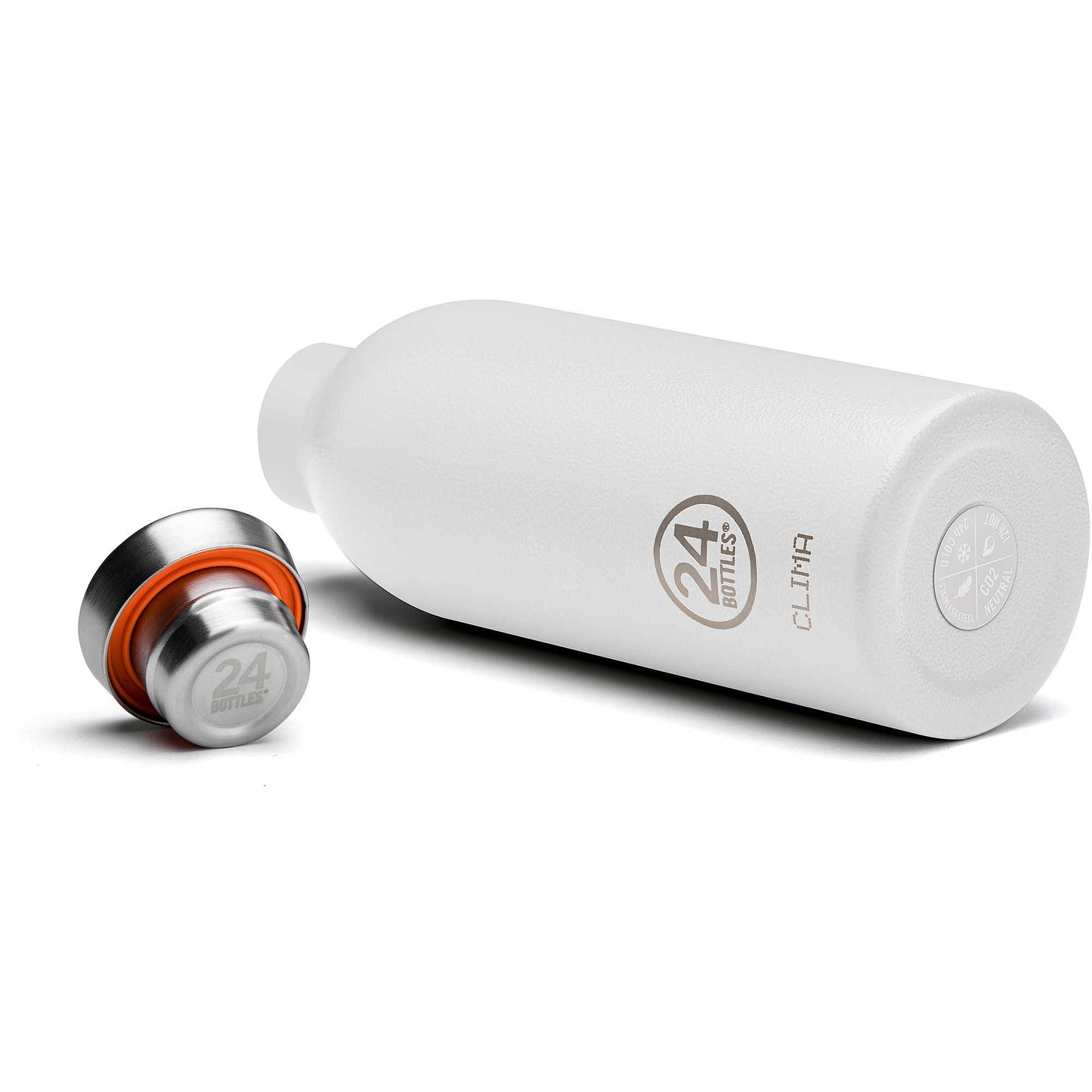 24 Bottles | Clima Insulated Bottle | Arctic White - 500 ml