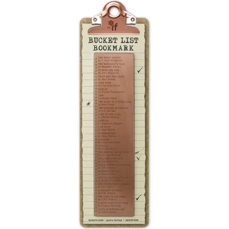 Bucket List Bookmark - Image 1