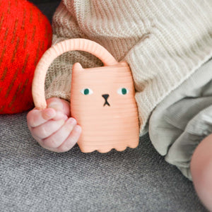 Oli & Carol - Baby Teether | Ginge Cat Baby Teether
