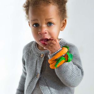 Oli & Carol - Baby Toys | Cathy The Carrot Baby Teether