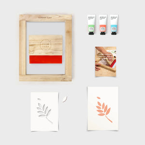 Luckies | Paper Screen Printing Kit | Calm Club Screen Time