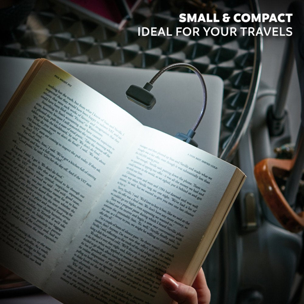 The Really Compact Travel Book Light - Grey - Image 2