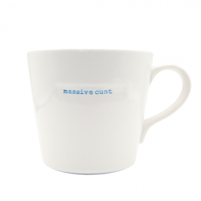 Keith Brymer Jones Large Bucket Mug 500ml | Massive Cunt