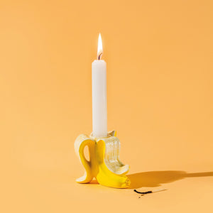 Donkey - Candle Holder | Candle Holder Banana Romance | Set of 2