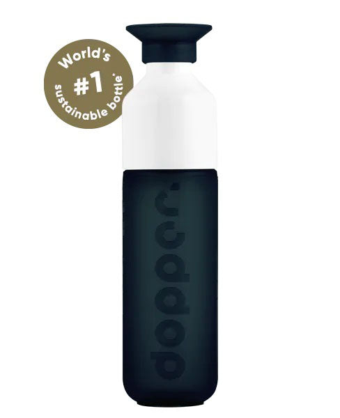 Dark Spring 450ml Water Bottle Black/ Navy