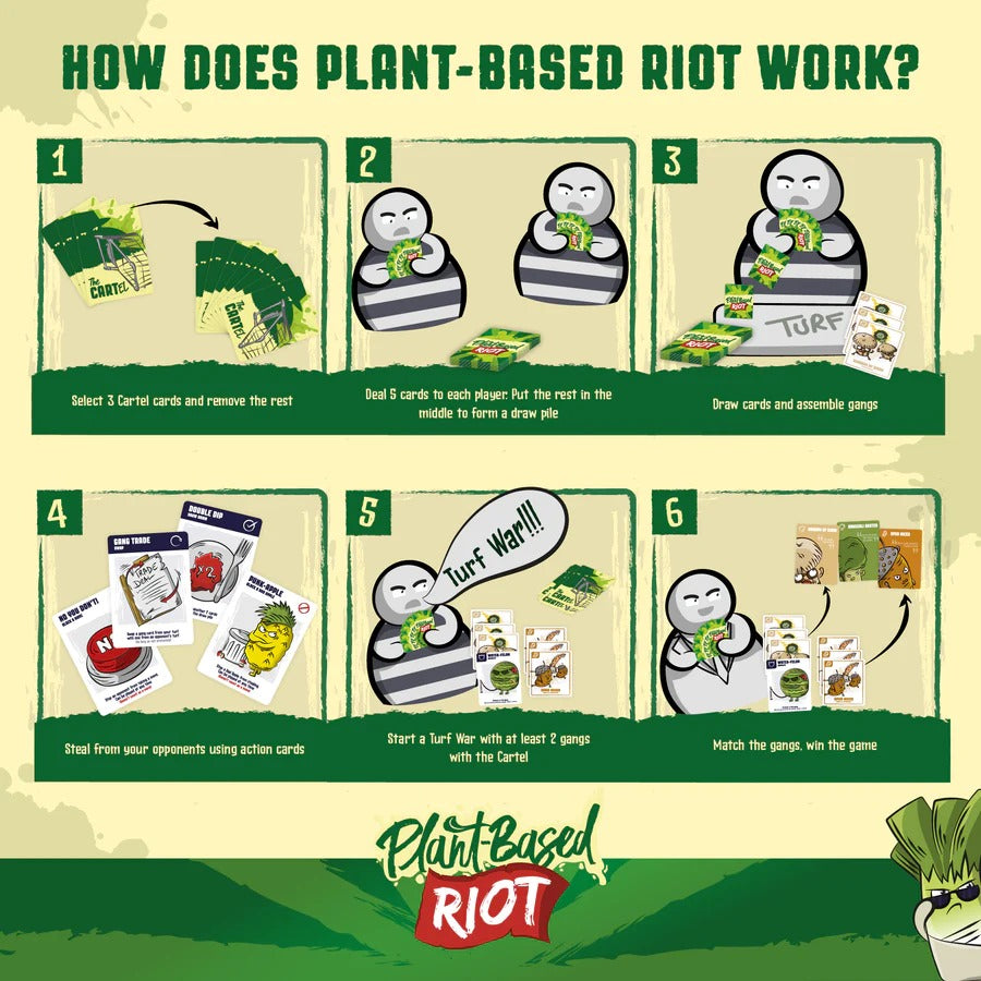 Bubblegum Stuff  - The Card Game | Plant-Based Riot