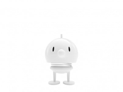 Desk Bumble Bouncy Figurine | Hoptimist Bumble M | White