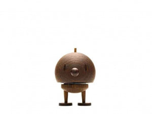 Fidget Desk Figurine Bouncy Bumble Hoptimist Bumble M | Smoked Oak