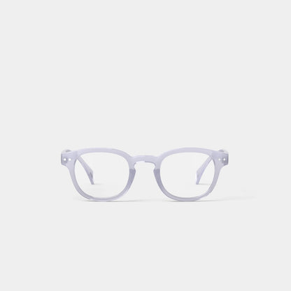 Reading Glasses +1 Square in Violet Dawn Style C