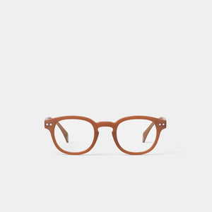 Reading Glasses +2.5 Square in Spicy Clove Style C