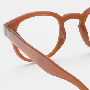 Reading Glasses +2 Square in Spicy Clove Style C