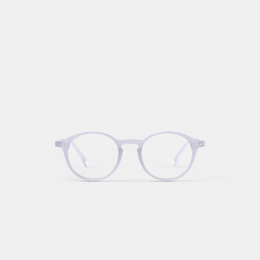 Reading Glasses +1.5 Round in Violet Dawn Style D