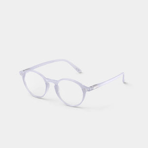 Reading Glasses +2.5 Round in Violet Dawn Style D