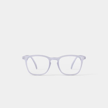 Reading Glasses +1.5 Trapezium in Violet Dawn Style E