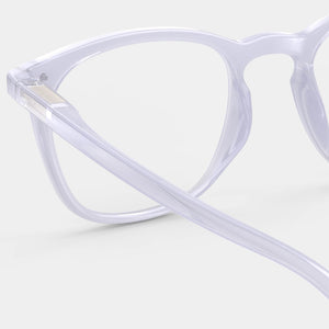 Reading Glasses +1.5 Trapezium in Violet Dawn Style E