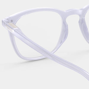 Reading Glasses +2 Trapezium in Violet Dawn Style E