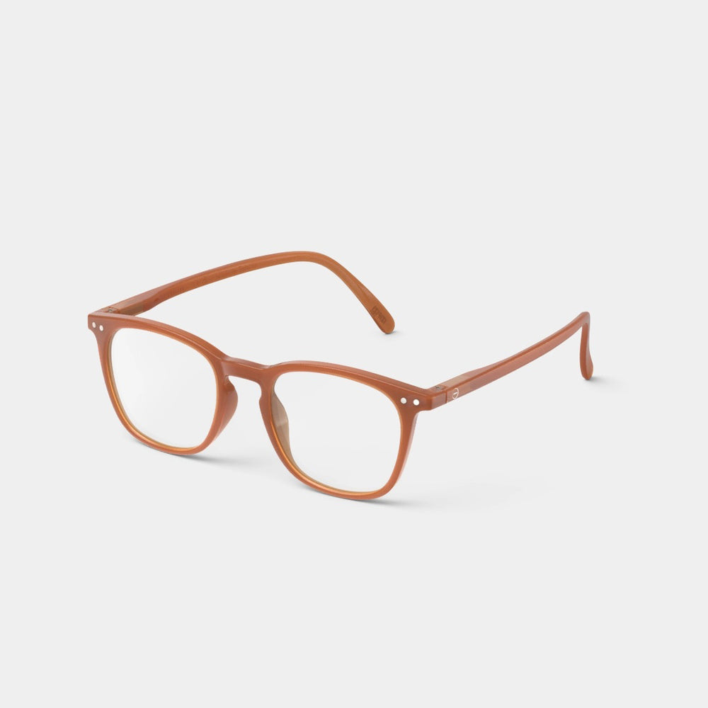 Reading Glasses +1.5 Trapezium in Spicy Clove Style E