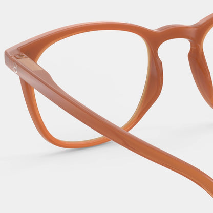 Reading Glasses +1.5 Square in Spicy Clove Style C