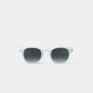 Sunglasses Square Shape C in Misty Blue